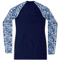Chokefish™ Long Sleeve Rashguard Maori Woman's Shirt-002
