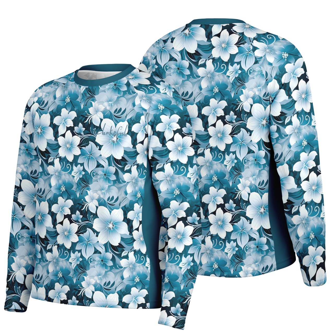 Chokefish™ Long Sleeve Every Day All Weather Floral Shirt Men's-009