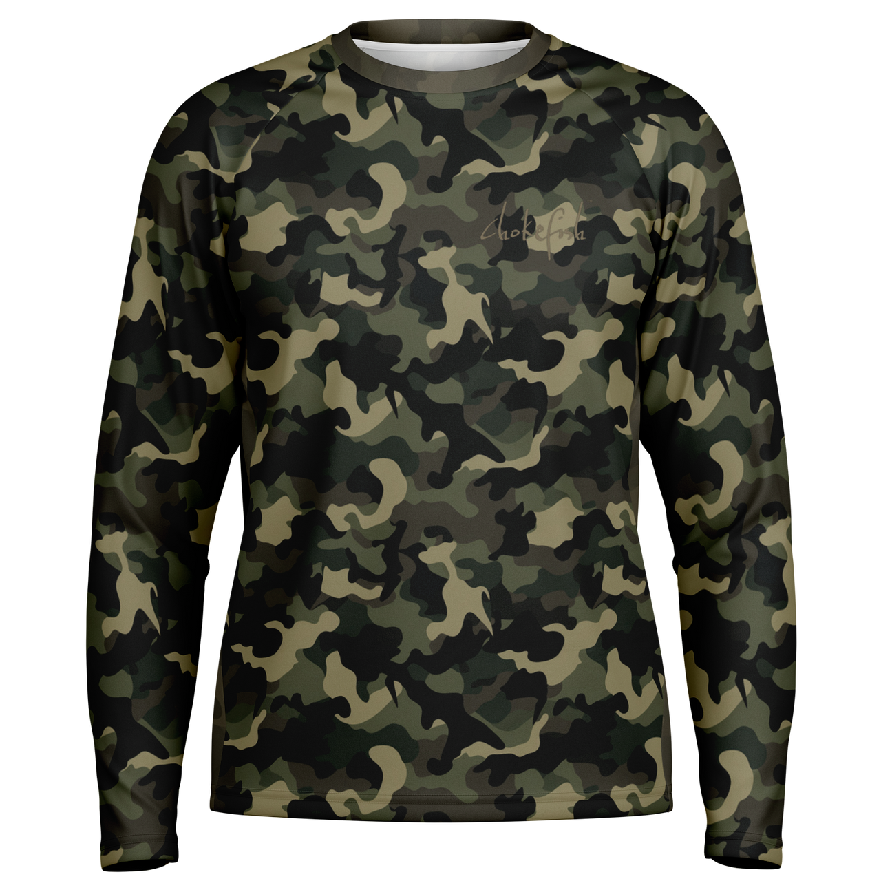Chokefish™ Long Sleeve Every Day All Weather Camouflage Shirt Men's-008