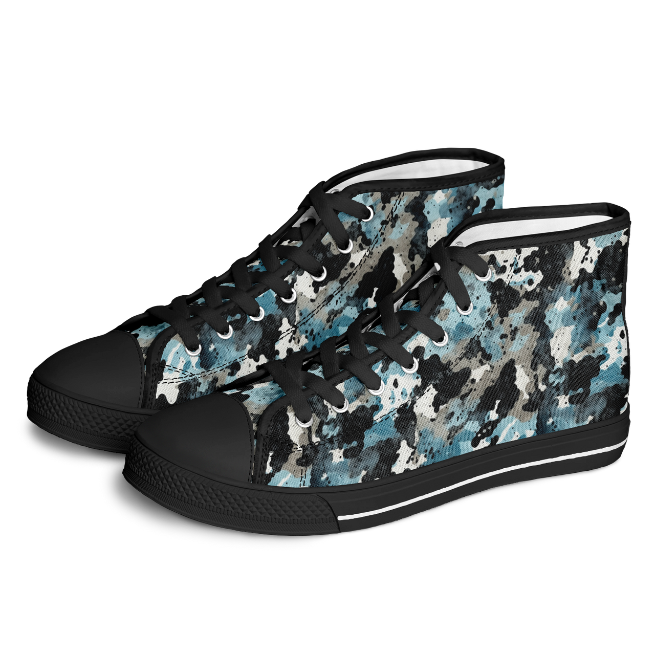 Chokefish™ Urban Peak Retro High Tops-Acid-Wash-010-2