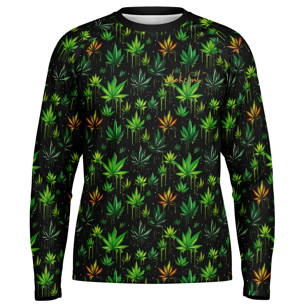 Chokefish™ Long Sleeve Every Day All Weather Cannabis Shirt Men's-007