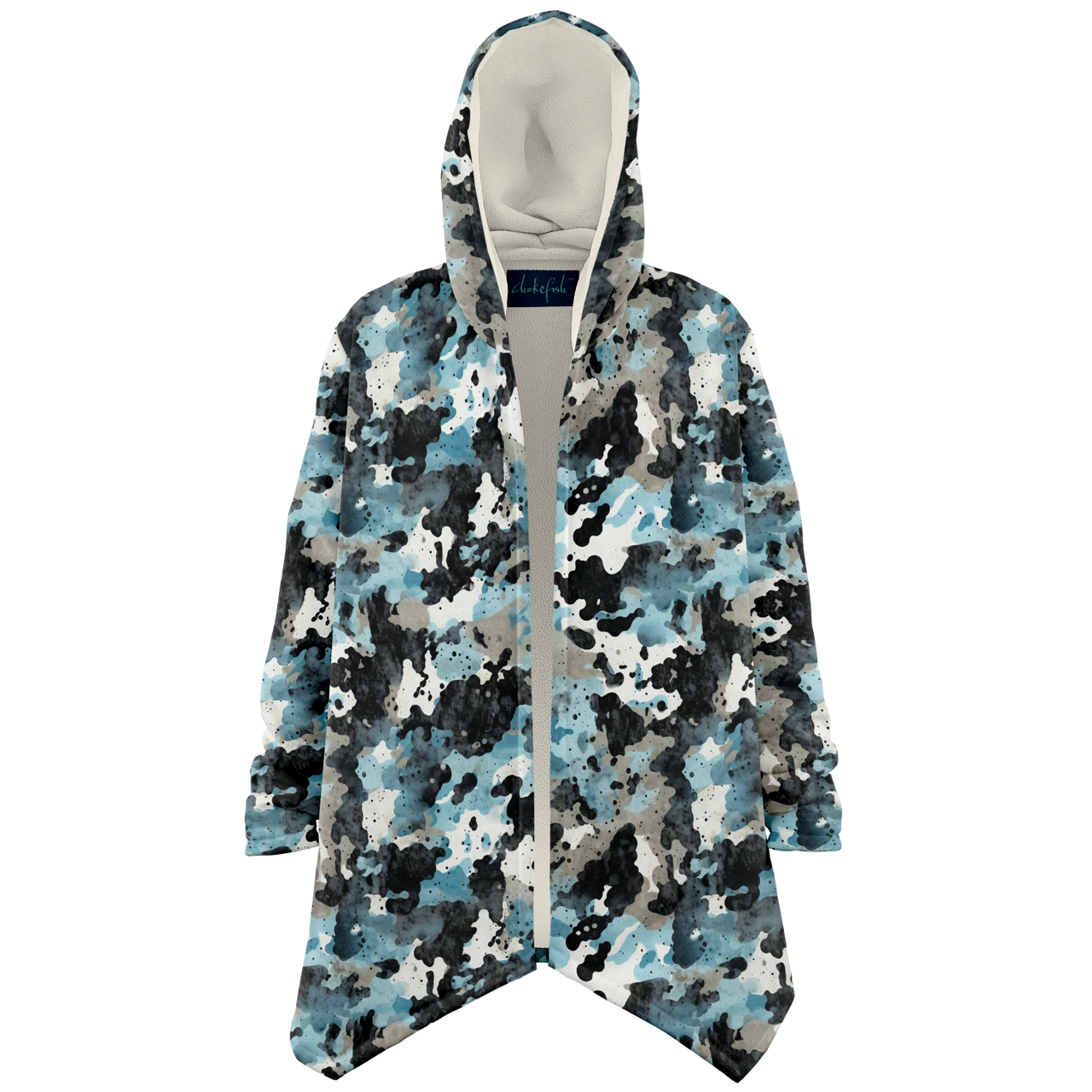 Chokefish™ Acid-Wash Cloaks Unisex-009W