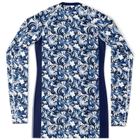 Chokefish™ Long Sleeve Rashguard Maori Woman's Shirt-016
