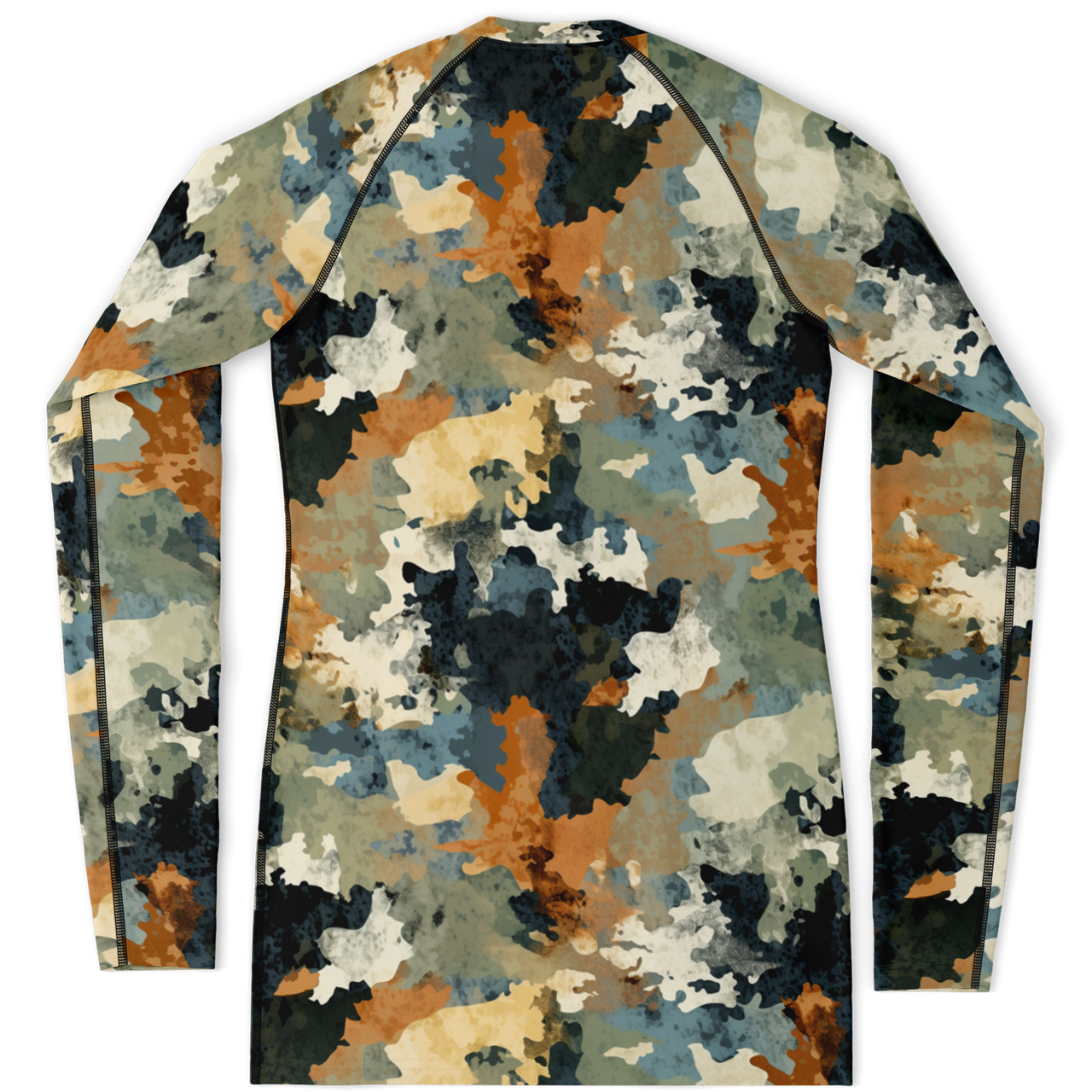 Chokefish™ Long Sleeve Rashguard Acid-Wash Woman's Shirt-011