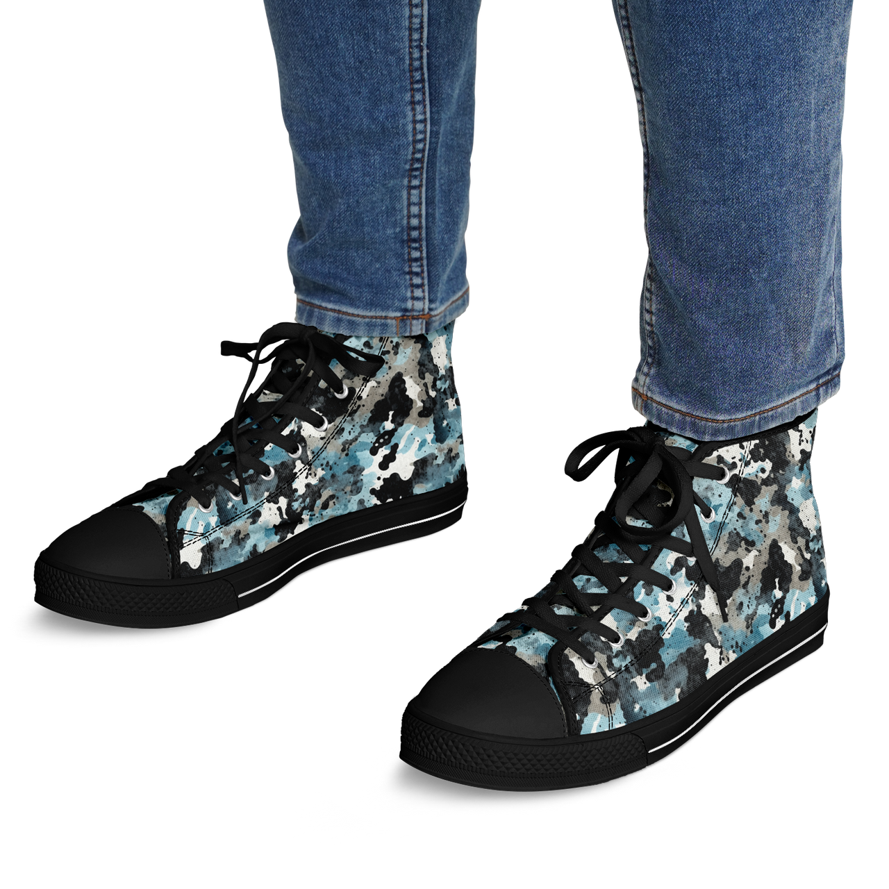 Chokefish™ Urban Peak Retro High Tops-Acid-Wash-010-2