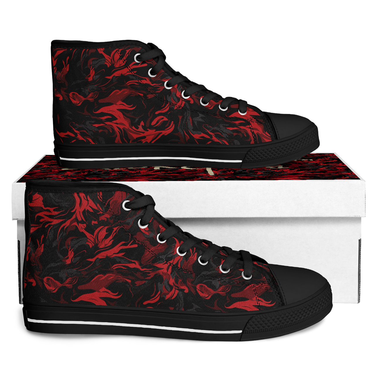 Chokefish™ Urban Peak Retro High Tops-Camouflage-003-2