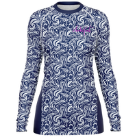 Chokefish™ Long Sleeve Rashguard Maori Woman's Shirt-014
