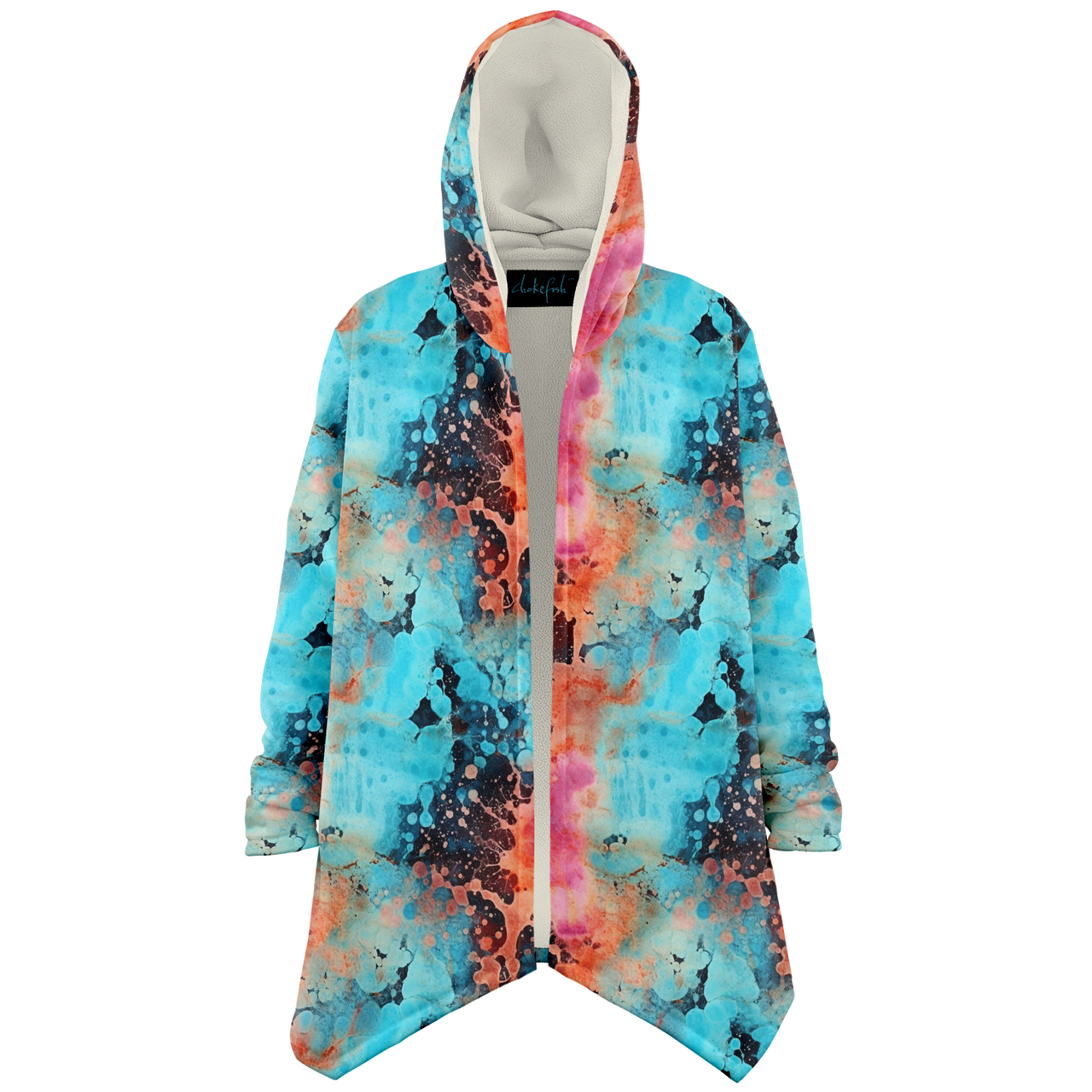 Chokefish™ Acid-Wash Cloaks Unisex-004W