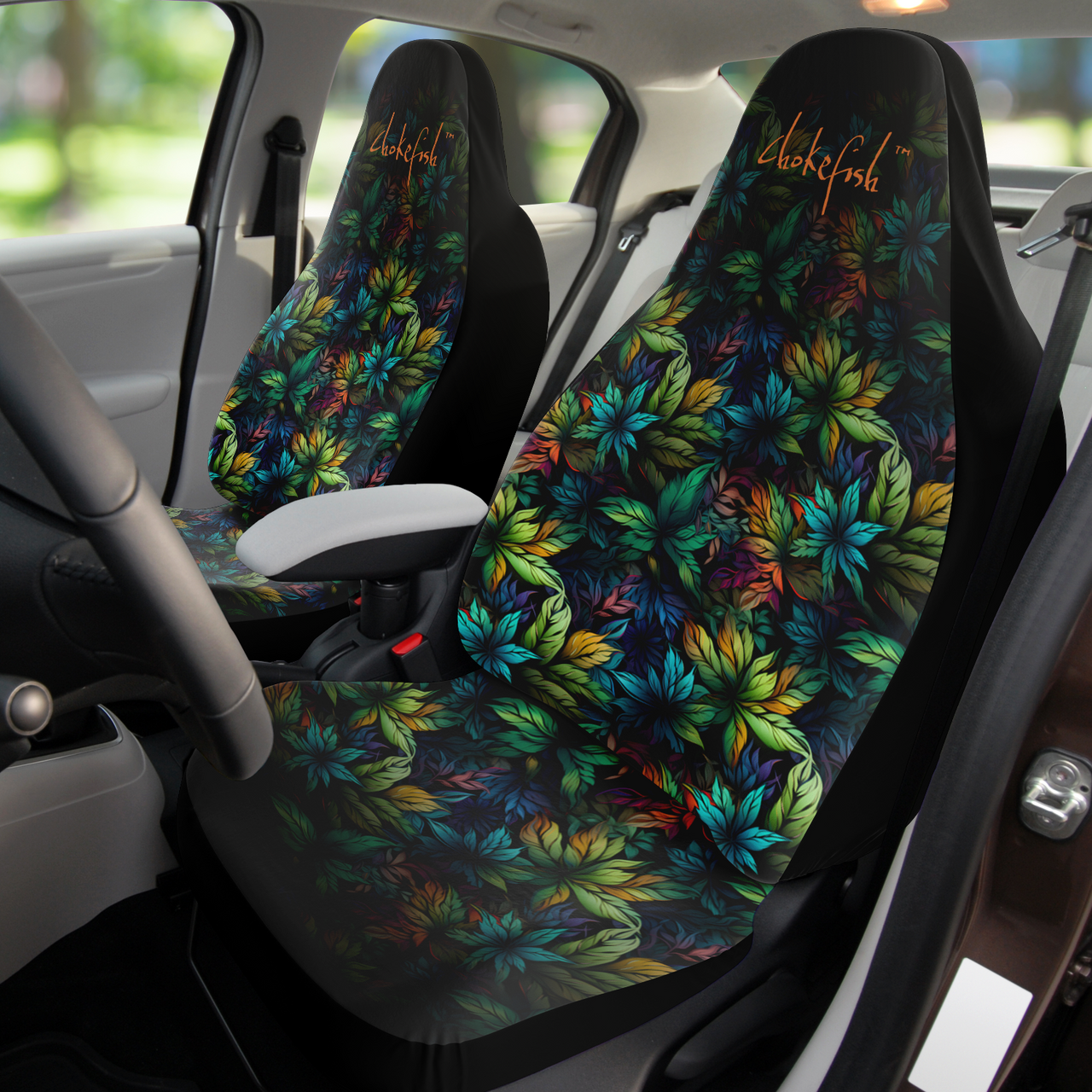 Chokefish™ Floral Seat Covers-024