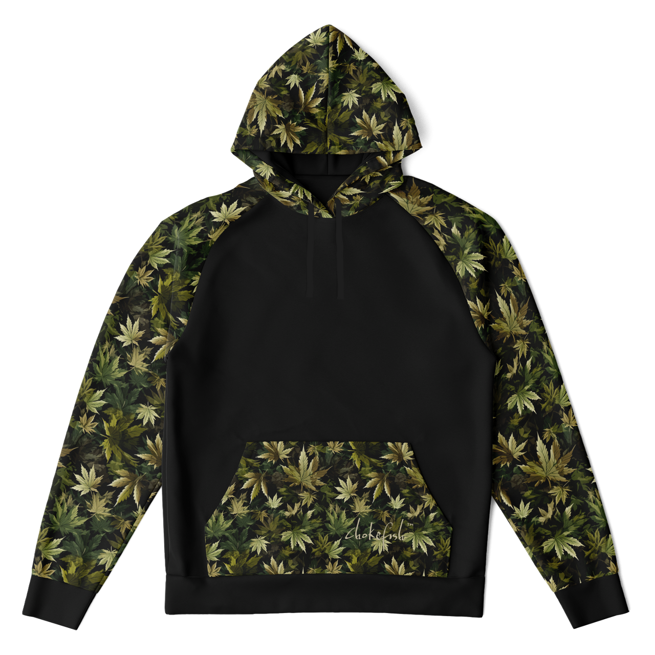 Chokefish™ Cannabis Raglan Remix-007B