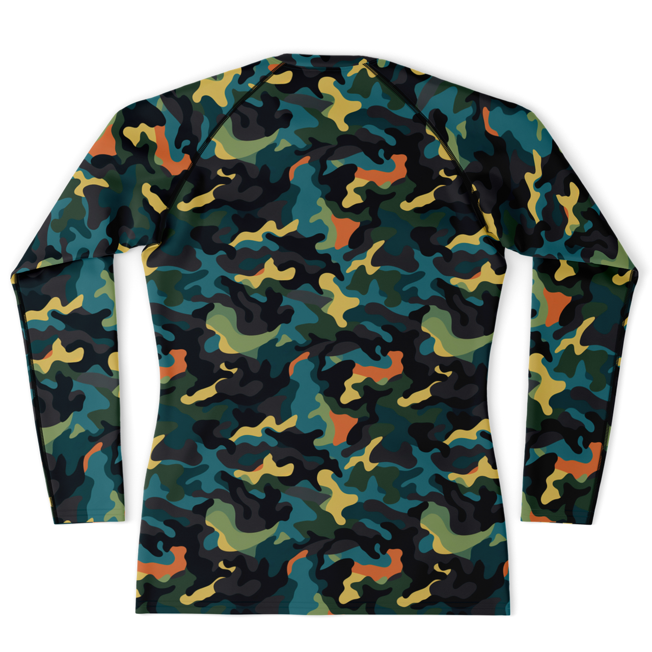 Chokefish™ Long Sleeve Rashguard Camouflage Men's Shirt-009