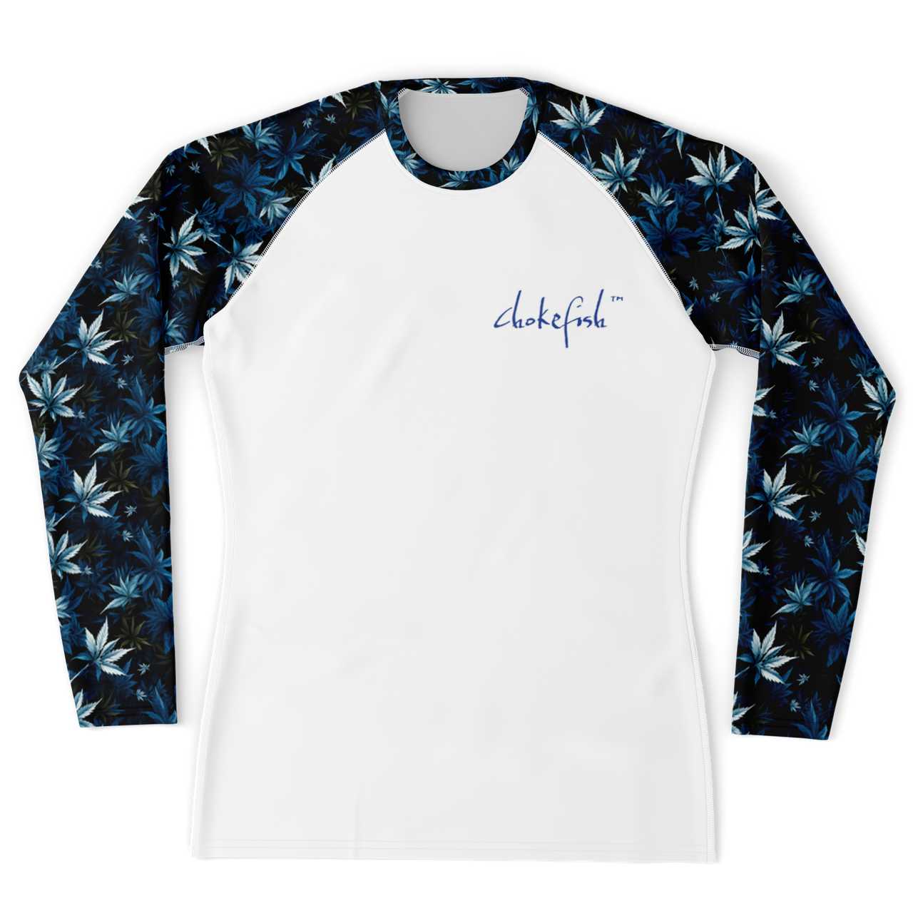 Chokefish™ Long Sleeve Rashguard Cannabis Men's Shirt-005