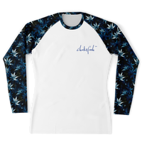 Chokefish™ Long Sleeve Rashguard Cannabis Men's Shirt-005