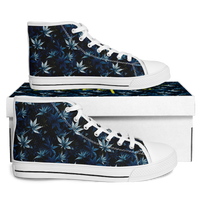 Chokefish™ Urban Peak Retro High Tops-Cannabis-008