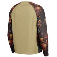 Chokefish™ Long Sleeve Every Day All Weather Skulls Shirt Men's-004