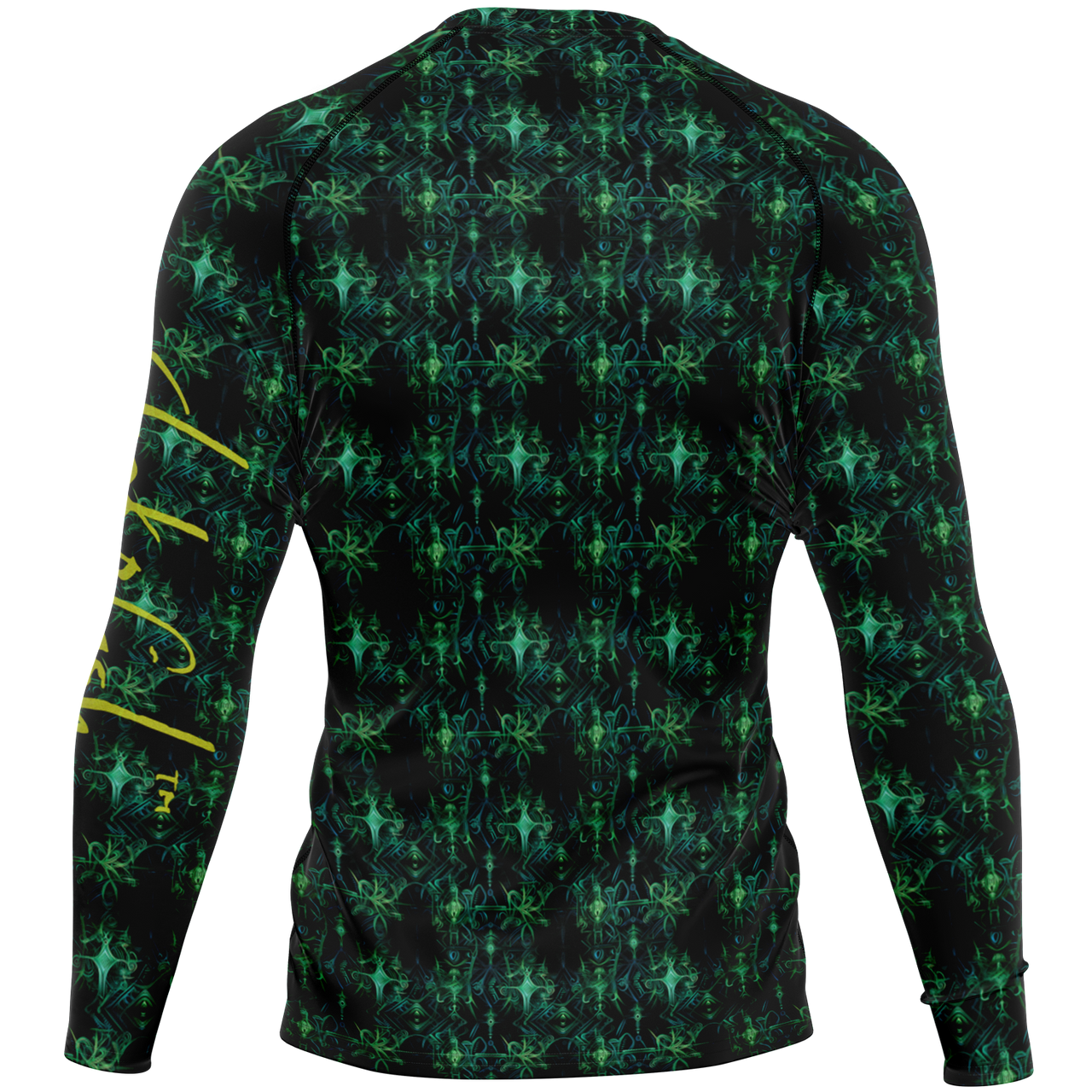 Chokefish™ Long Sleeve Rashguard Cannabis Men's Shirt-012