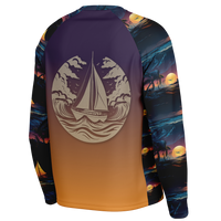Chokefish™ Long Sleeve Every Day All Weather Trees&Boats Shirt Men's-018-Special Edition