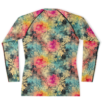 Chokefish™ Long Sleeve Rashguard Acid-Wash Men's Shirt-007