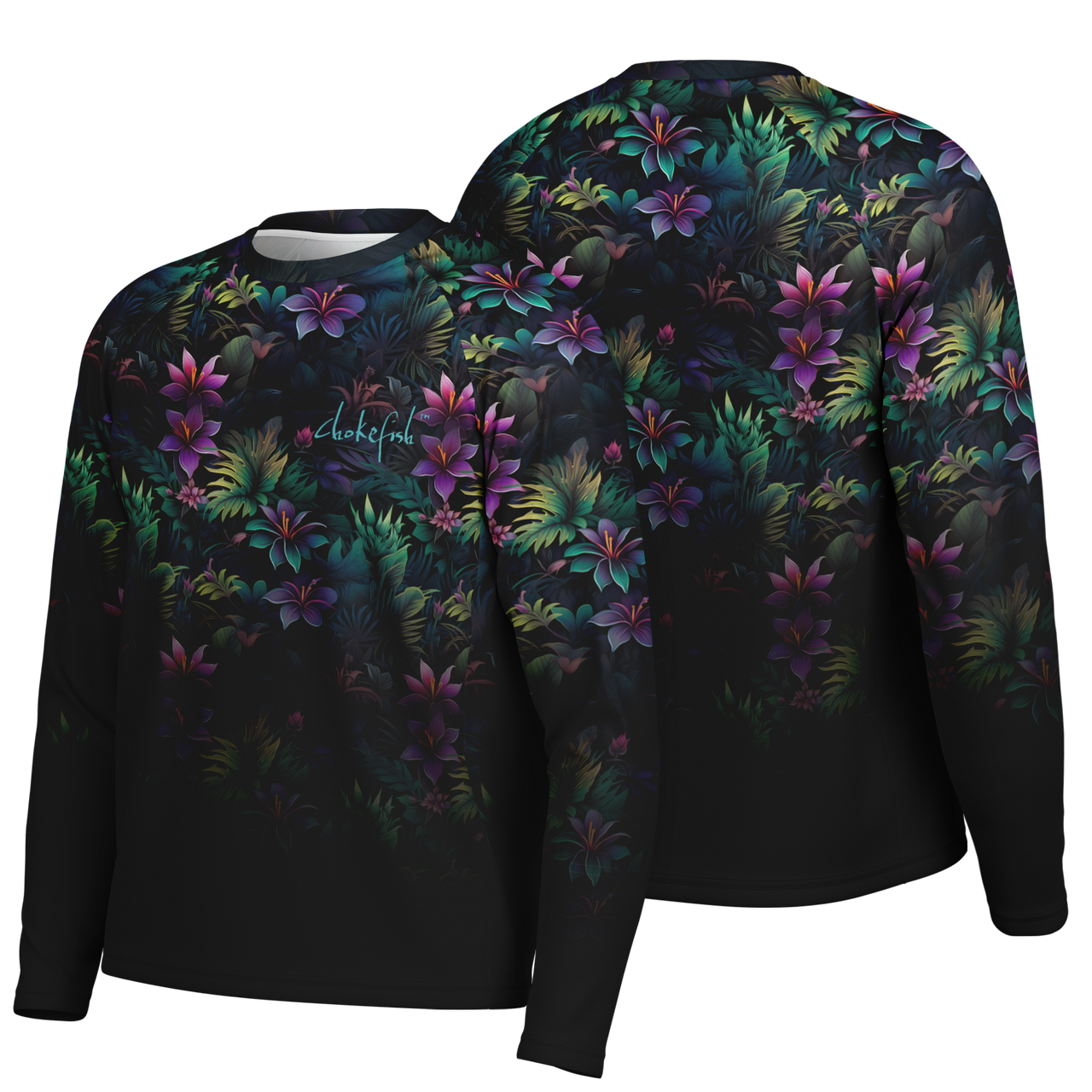 Chokefish™ Long Sleeve Every Day All Weather Floral Shirt Men's-003