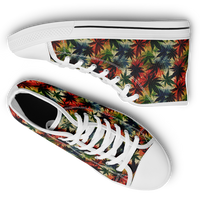 Chokefish™ Urban Peak Retro High Tops-Cannabis-004