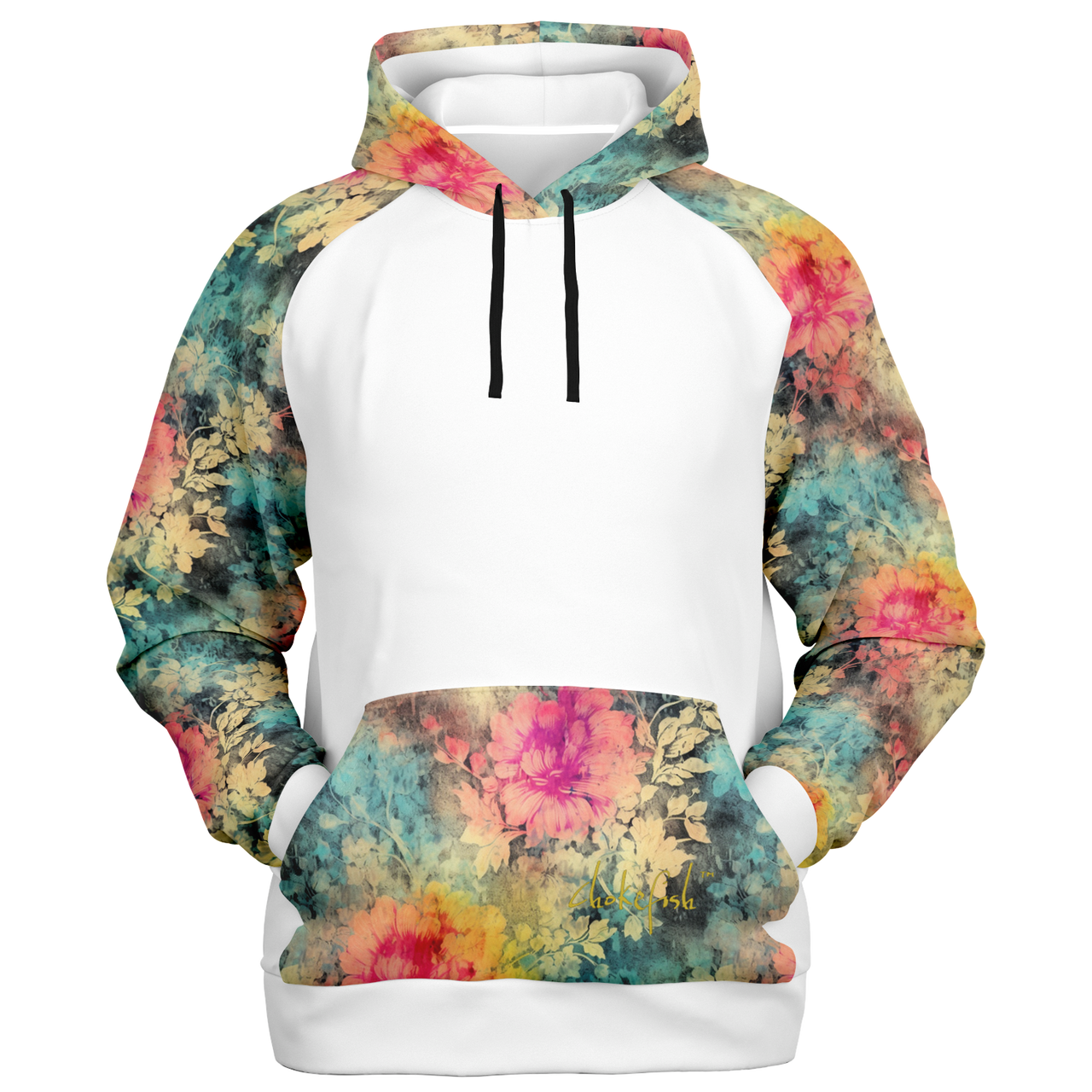 Chokefish™ Acid Wash Raglan Remix - 007W