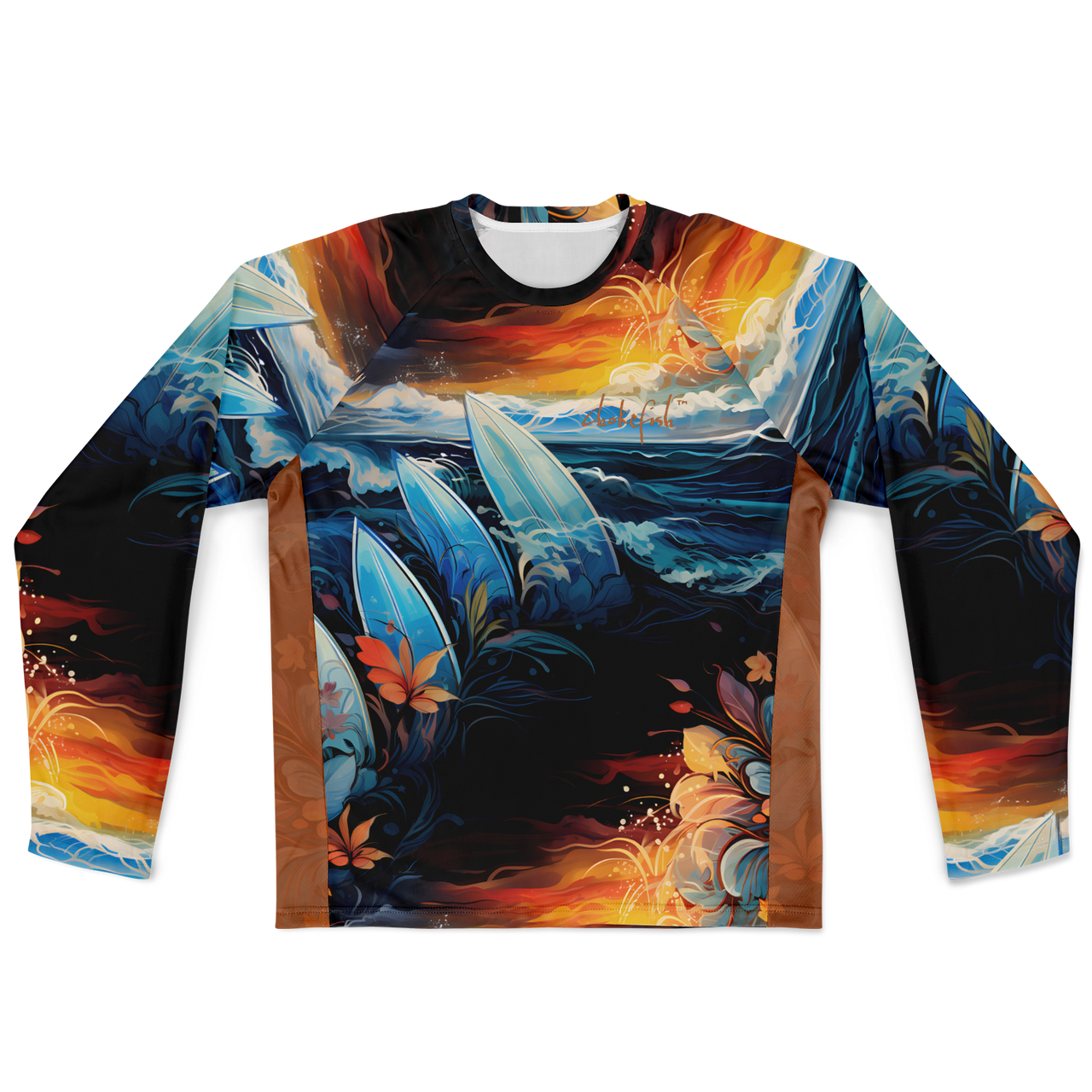 Chokefish™ Long Sleeve Every Day All Weather Surfboards Shirt Men's-004