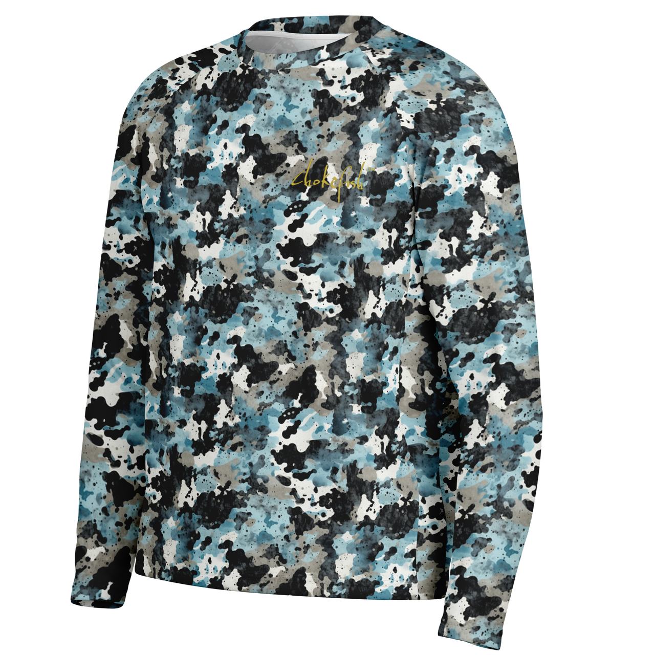 Chokefish™ Long Sleeve Every Day All Weather Acid-Wash Shirt Men's-010