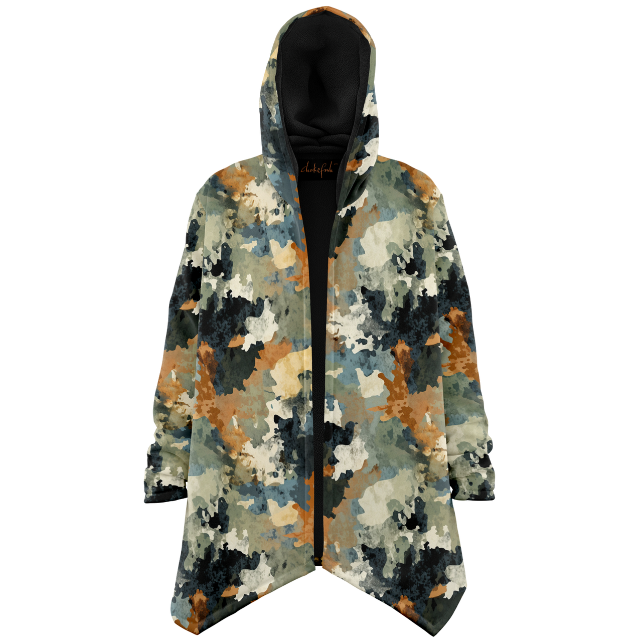 Chokefish™ Acid-Wash Cloaks Unisex-010B