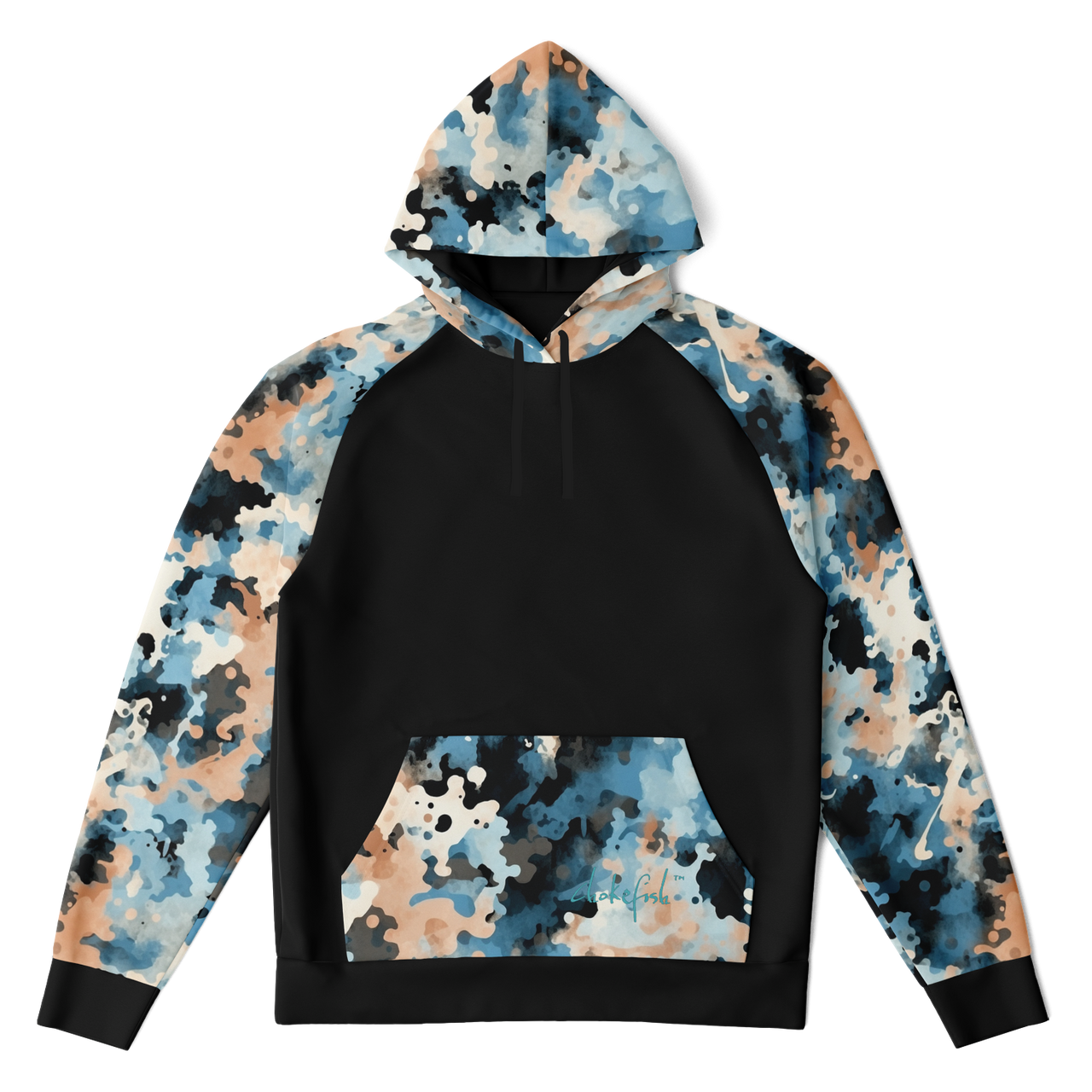 Chokefish™ Acid Wash Raglan Remix - 015B