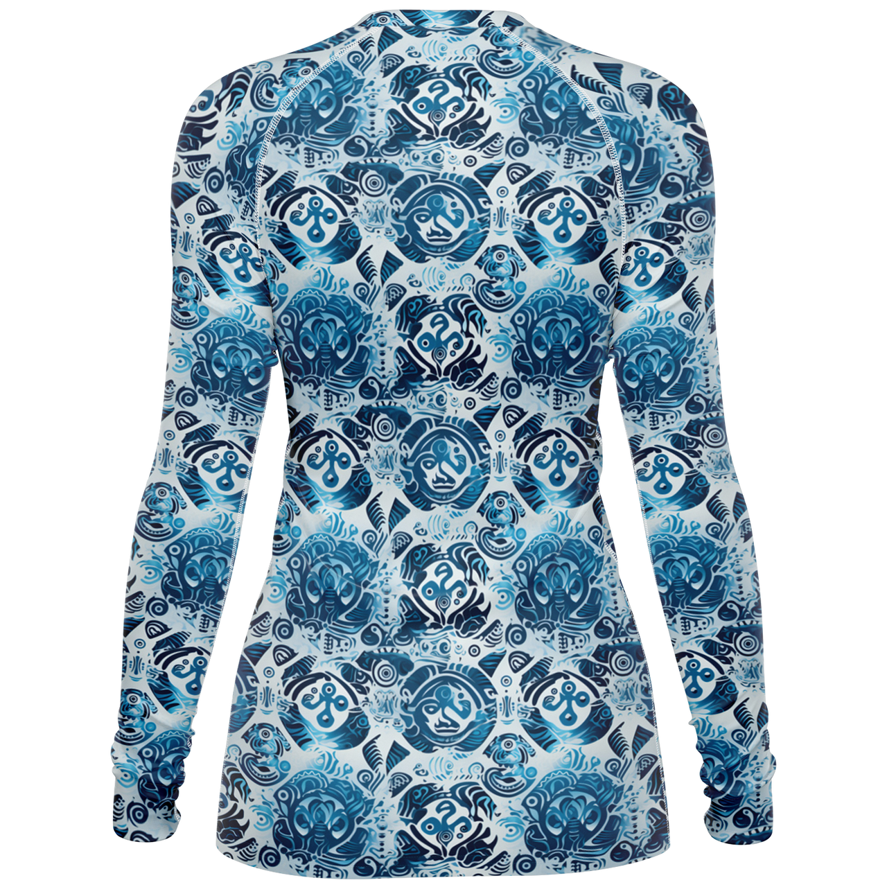 Chokefish™ Long Sleeve Rashguard Sun&Saltwater Woman's Shirt-001