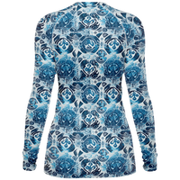 Chokefish™ Long Sleeve Rashguard Sun&Saltwater Woman's Shirt-001