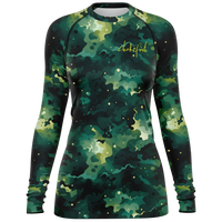 Chokefish™ Long Sleeve Rashguard Camouflage Woman's Shirt-015