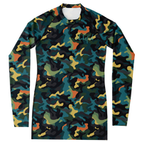 Chokefish™ Long Sleeve Rashguard Camouflage Woman's Shirt-009