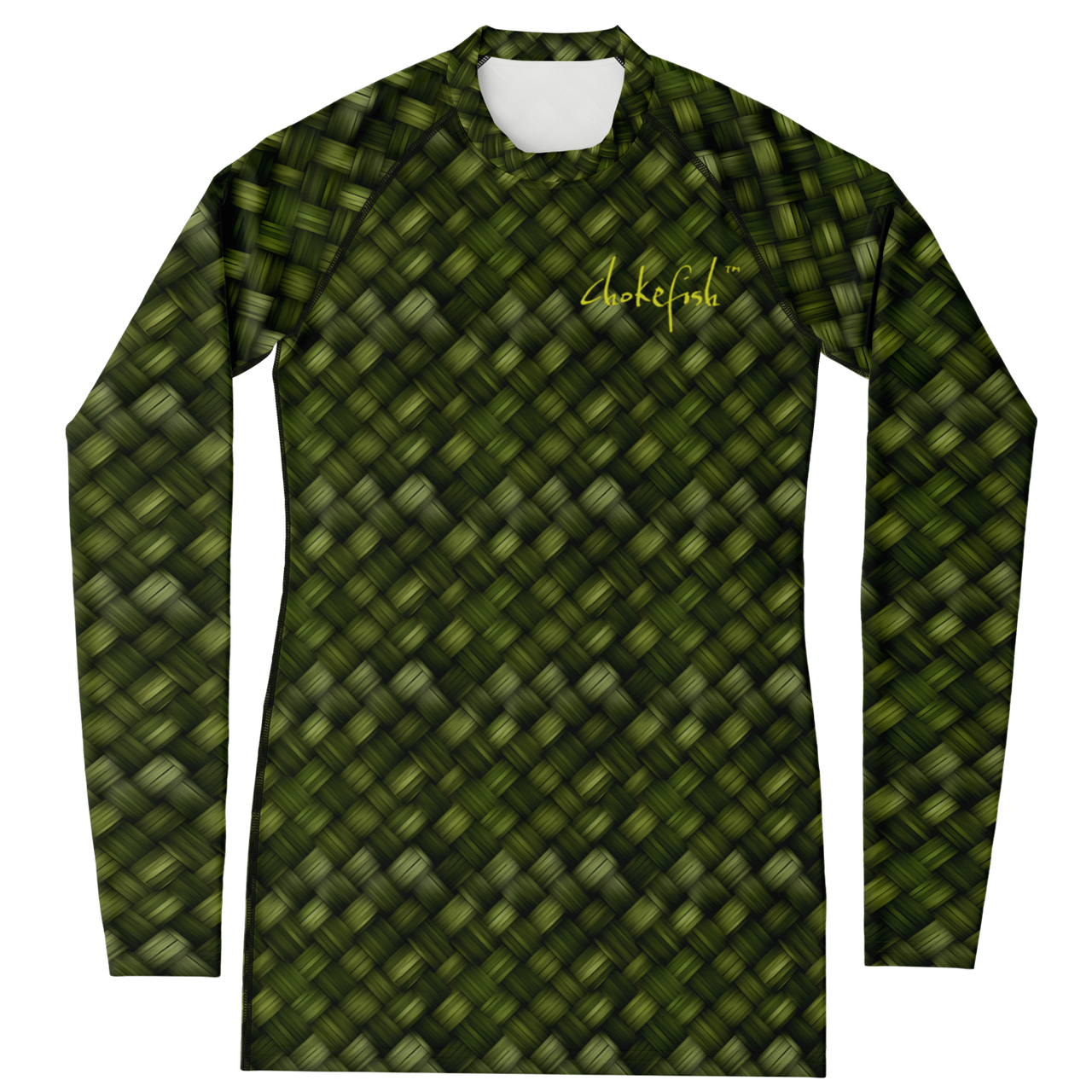 Chokefish™ Long Sleeve Rashguard Textures Woman's Shirt-001