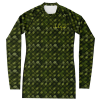 Chokefish™ Long Sleeve Rashguard Textures Woman's Shirt-001