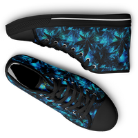 Chokefish™ Urban Peak Retro High Tops-Cannabis-009-2