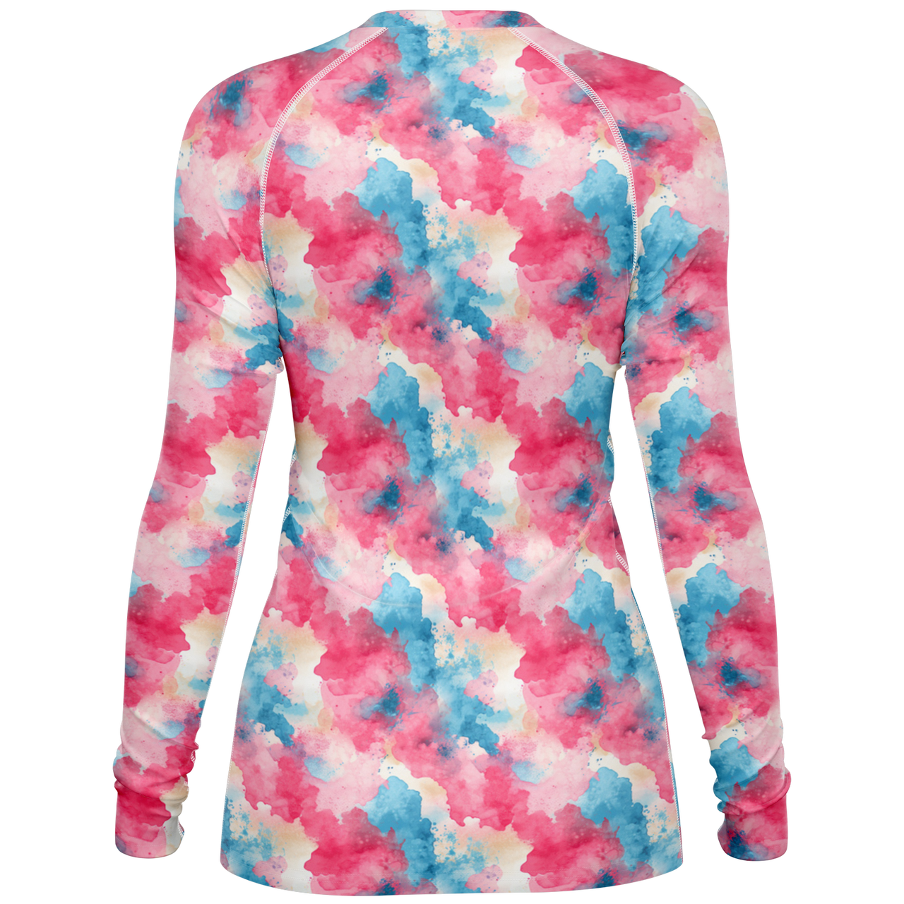 Chokefish™ Long Sleeve Rashguard Acid-Wash Woman's Shirt-001