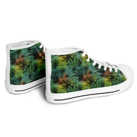 Chokefish™ Urban Peak Retro High Tops-Cannabis-006