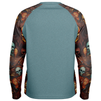 Chokefish™ Long Sleeve Every Day All Weather Skulls Shirt Men's-003