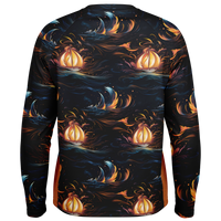 Chokefish™ Long Sleeve Every Day All Weather Trees&Boats Shirt Men's-005