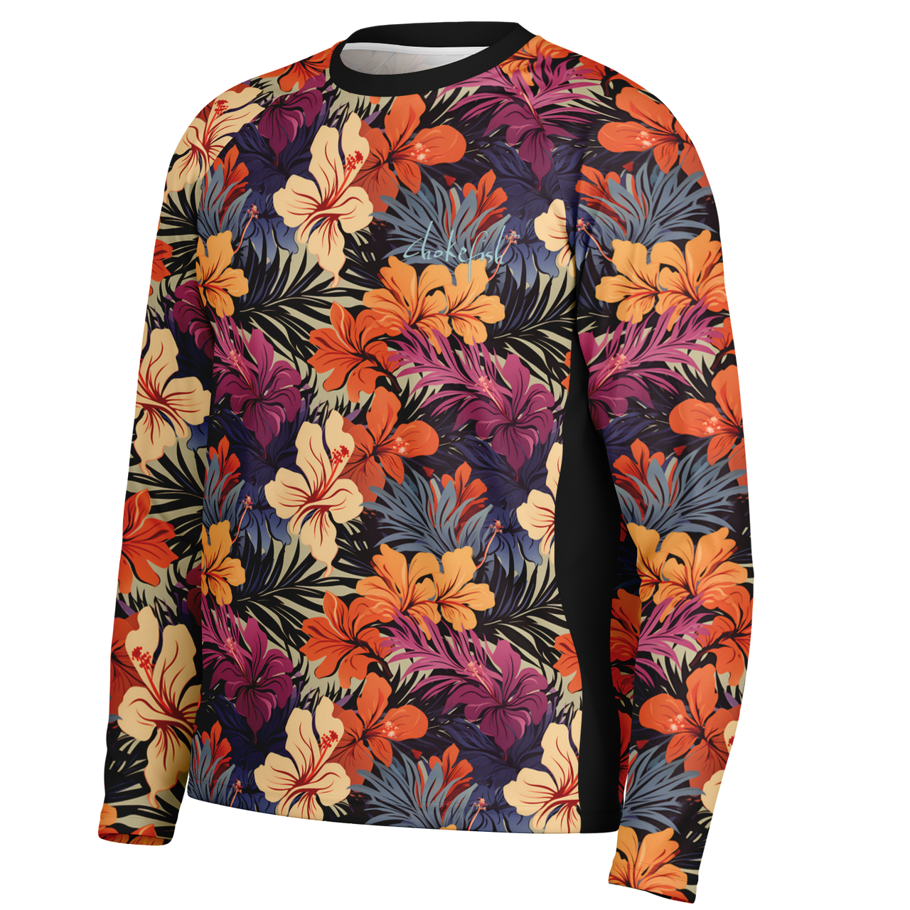 Chokefish™ Long Sleeve Every Day All Weather Floral Shirt Men's-007