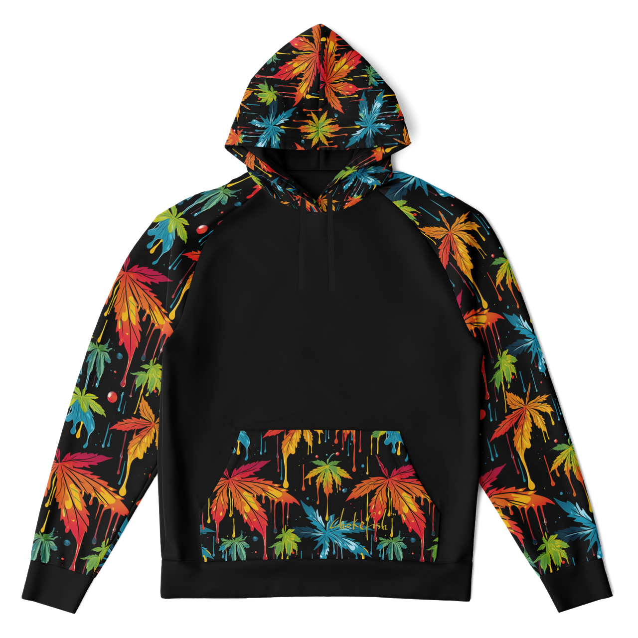 Chokefish™ Cannabis Raglan Remix-015B