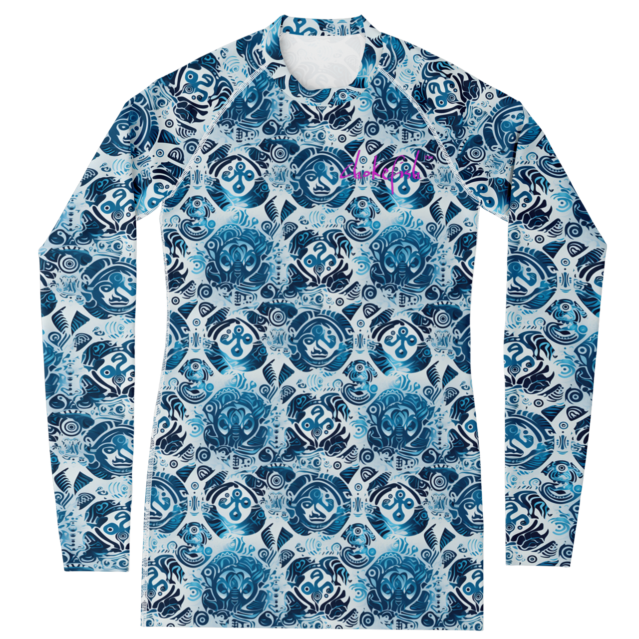 Chokefish™ Long Sleeve Rashguard Sun&Saltwater Woman's Shirt-001