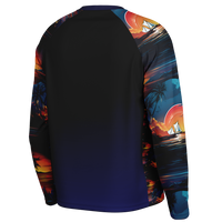 Chokefish™ Long Sleeve Every Day All Weather Trees&Boats Shirt Men's-007