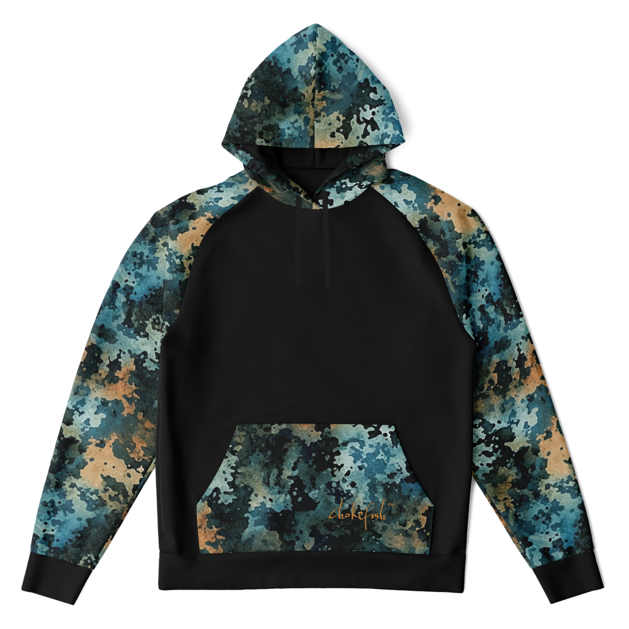 Chokefish™ Acid Wash Raglan Remix - 016B