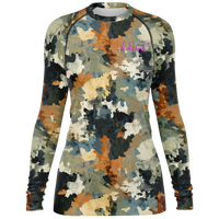 Chokefish™ Long Sleeve Rashguard Acid-Wash Woman's Shirt-011