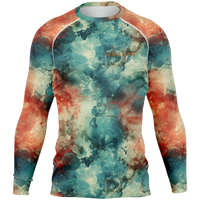 Chokefish™ Long Sleeve Rashguard Acid-Wash Men's Shirt-004
