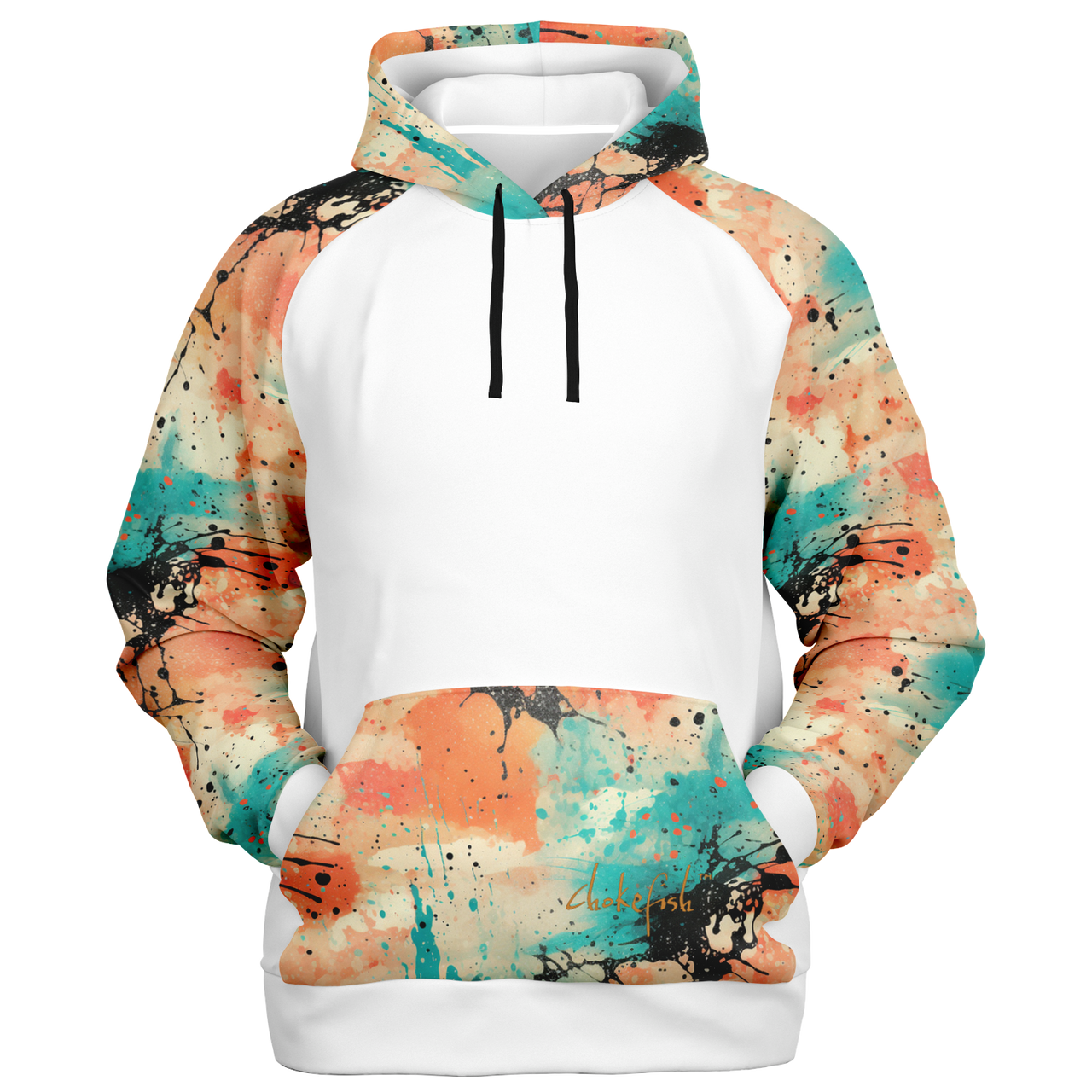 Chokefish™ Acid Wash Raglan Remix - 002W