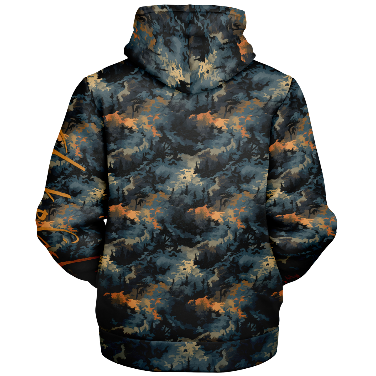Chokefish™ Microfleece Zip-Up Hoodie Camouflage-003