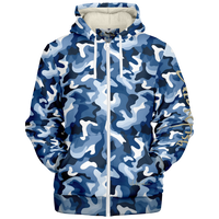 Chokefish™ Microfleece Zip-Up Hoodie Camouflage-005